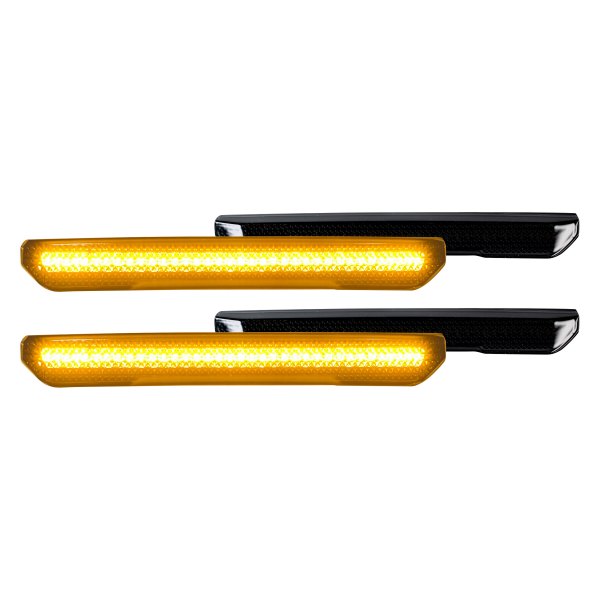 Recon® - Front and Rear Black/Smoke LED Side Marker Lights