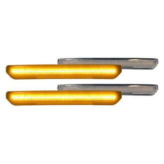 Recon® - Front and Rear Black LED Side Marker Lights
