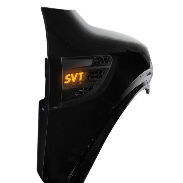 Recon® - "SVT" Black Driver and Passenger Side Fender LED Emblem Kit