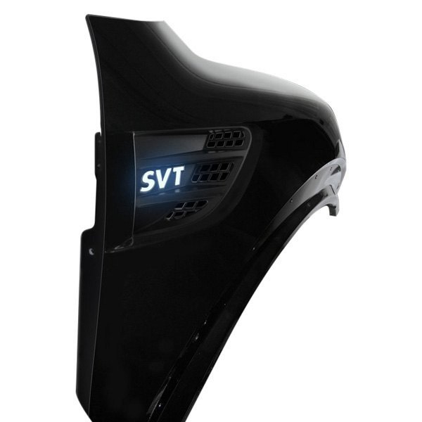Recon® - "SVT" Black Driver and Passenger Side Fender LED Emblem Kit