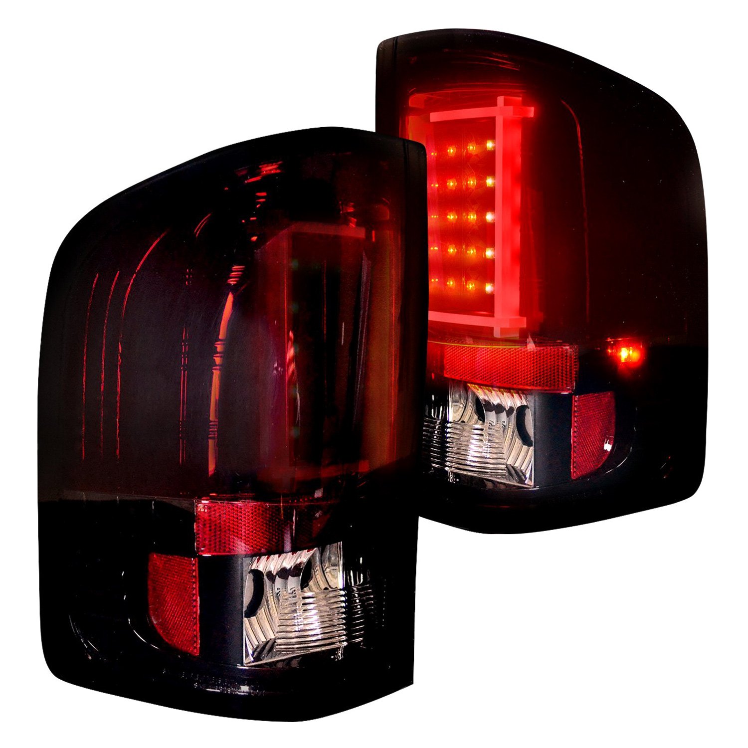 Recon® Chevy Silverado 2500 / Silverado 2500 HD 2010 Black Red/Smoke