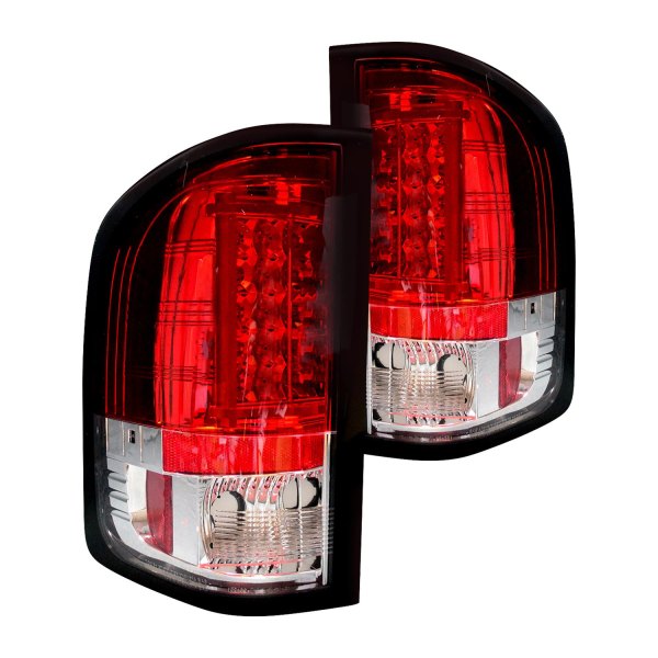 Recon® - Black/Red Fiber Optic LED Tail Lights