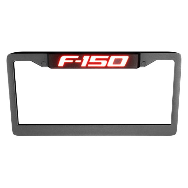 Recon® - Billet License Plate Frame with Ford F-150 Logo