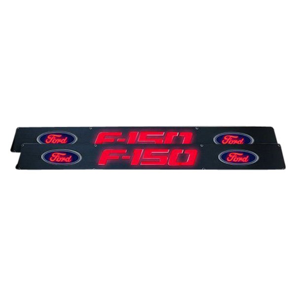 Recon® - Black Door Sills with F-150 Logo