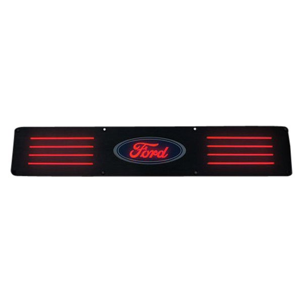 Recon® - Black Door Sills with Ford Logo