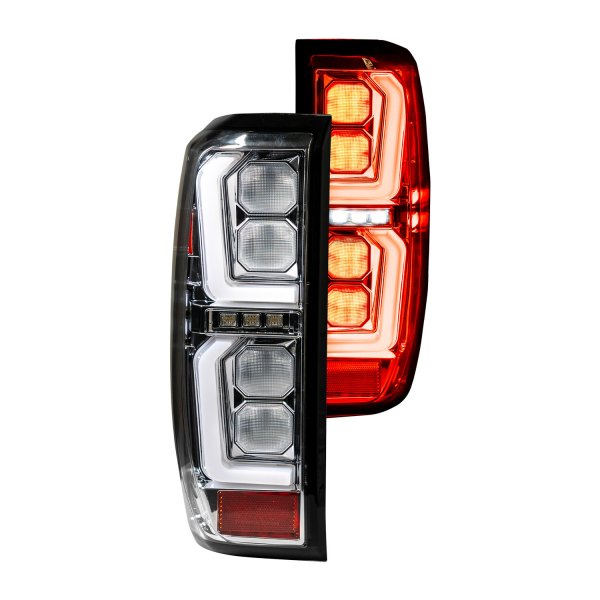 Recon® - Chrome Fiber Optic LED Tail Lights