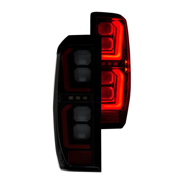 Recon® - Black/Smoke Fiber Optic LED Tail Lights