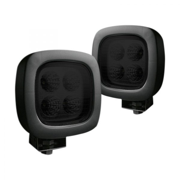 Recon® - High Intensity 4" 2x28W Square Driving Beam LED Lights