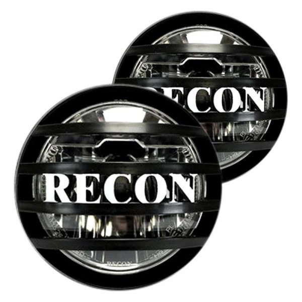 Recon® - High Intensity 4" 2x18W Round Driving Beam LED Lights