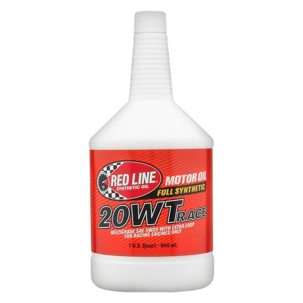 Red Line® - 20WT Racing SAE 5W-20 Full Synthetic Motor Oil, 1 Quart