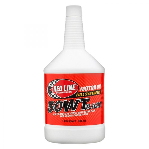 Red Line® - 50WT Racing SAE 15W-50 Full Synthetic Motor Oil, 1 Quart