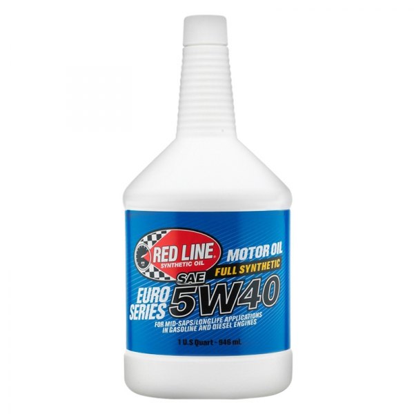 Red Line® - High Performance Euro Series™ SAE 5W-40 Full Synthetic Motor Oil, 1 Quart