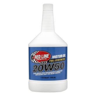Red Line® - High Performance™ SAE 20W-50 Full Synthetic Motor Oil, 1 Quart