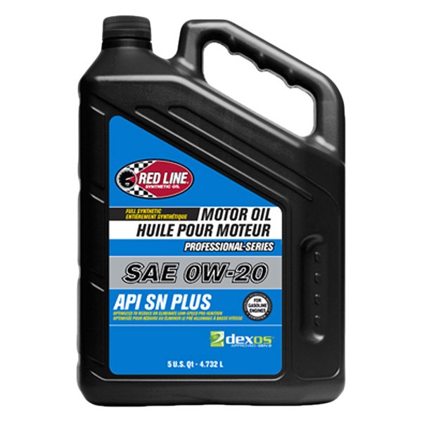 Red Line® - Professional Series SAE 0W-20 Full Synthetic Motor Oil, 5 Quarts