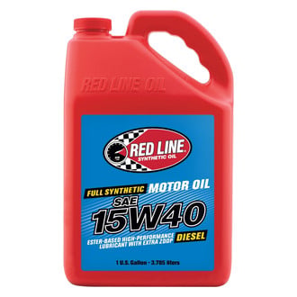 Red Line® - High Performance™ SAE 15W-40 Full Synthetic Diesel Motor Oil, 1 Gallon