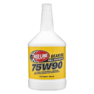 Red Line® - SAE 75W-90 Full Synthetic API GL-5 Gear Oil
