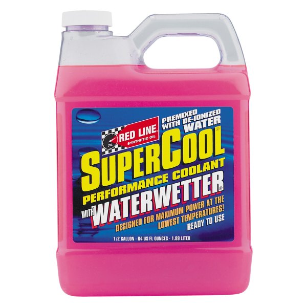 Red Line® - SuperCool™ High Performance Prediluted Engine Coolant with Water Wetter, 1/2 Gallon