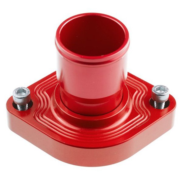 RedHorse Performance® - 1.25" Red Aluminum Water Neck