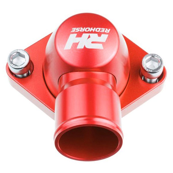 RedHorse Performance® - 1.25" Red Aluminum Water Neck