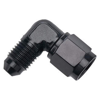 Redhorse Performance® 8290-04-04-2 - 90 Degree Male to Female Fitting, 4 AN to 4 AN