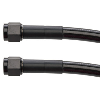 Redhorse Performance® - Black Nitrous Line, 6 AN, 12"