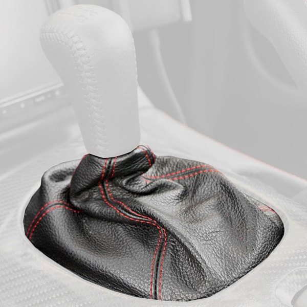  Redline Goods® - Solid Leather Oyster Shift Boot with Light Gray Stitching