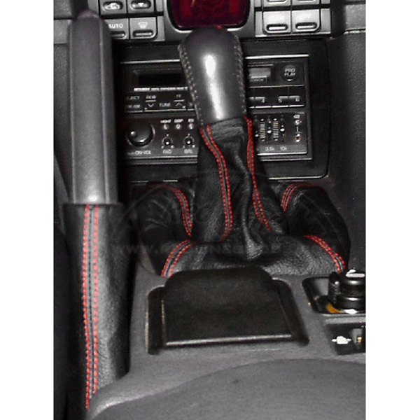  Redline Goods® - Alcantara Black E-Brake Boot with BMW M Stitching