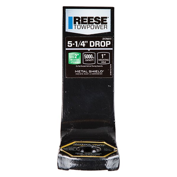 Reese Towpower® - Class 3 5-1/4" Interlock™ OEM Coating Black Ball Mount for 2" Receiver