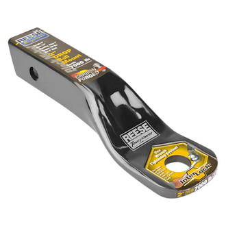 Reese Towpower® - Interlock™ Carbon Forged 2" Drop / 1/2" Rise Black Nickel Ball Mount for 2" Receivers