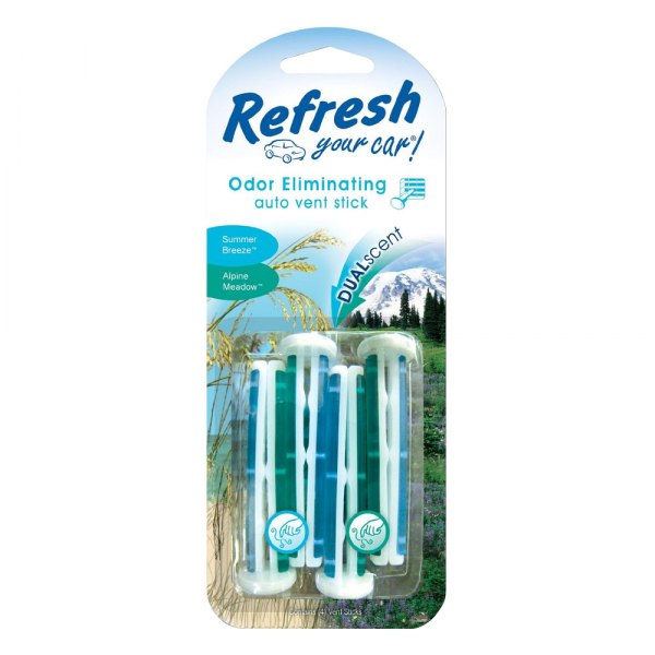 Refresh® - Dual Vent Stick Alpine Meado with Summer Breeze Air Freshener