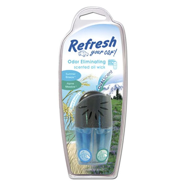 Refresh® - Dual Vent Wick Summer Breeze/Alpine Meadow Air Freshener