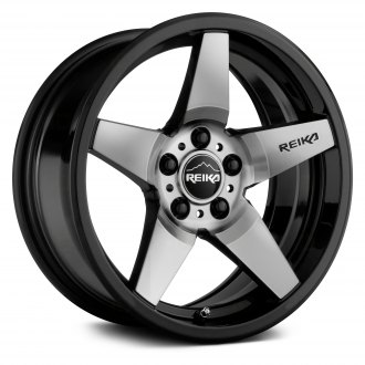 REIKA WHEELS® - R15 SEEKER Gloss Black with Machined Face