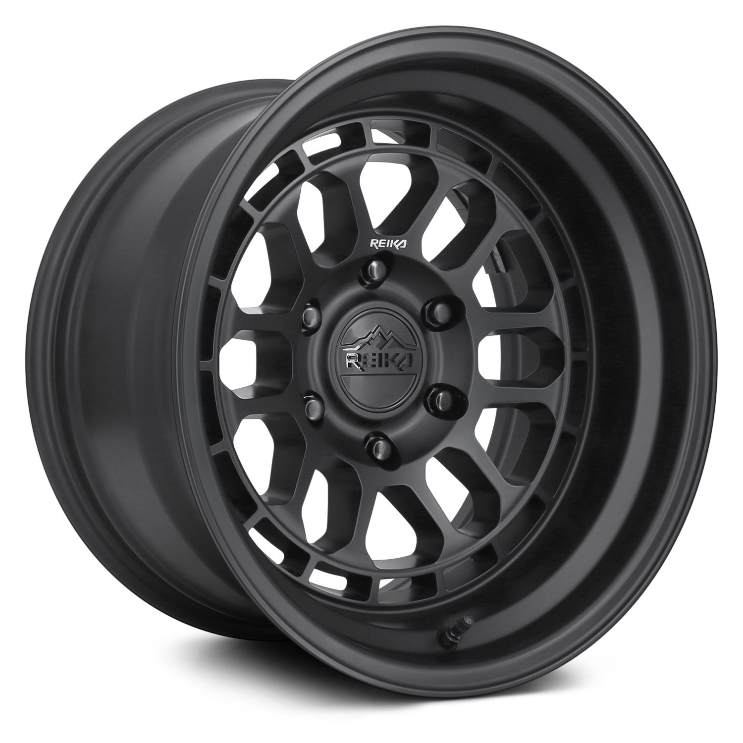 REIKA WHEELS® R35 RAMBLER[-38 OFFSET] Wheels - Satin Black Rims