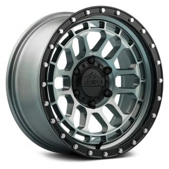 REIKA WHEELS® - R35 RAMBLER Gloss Graphite with Black Ring
