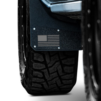 Rek Gen® - Merica Mud Flaps with Gray Flag Logo