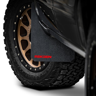 Rek Gen® - Sport Edition Mud Flaps with Hot Rod Red Logo