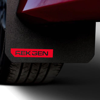 Rek Gen® - Rally Edition Mud Flaps with Red Logo