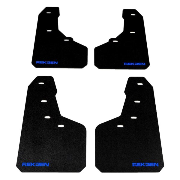 Rek Gen® - Trophy Sport Mud Flaps with Royal Blue Logo