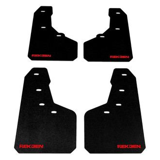Rek Gen® - Trophy Sport Mud Flaps with Bright Red Logo