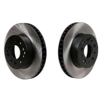 Rekudo® - Plain Vented Rear Disc Brake Rotors