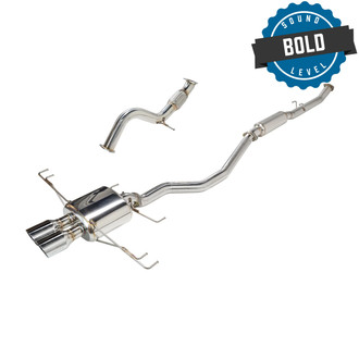 Remark® - Sports Touring Titanium Cat-Back Exhaust with Front Pipe