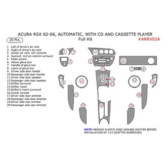 Remin® - Aluminum Dash Kit