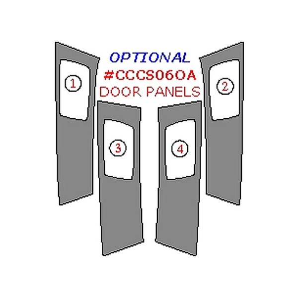 Remin® - Door Panels Upgrade Kit W/O Logo (4 Pcs)