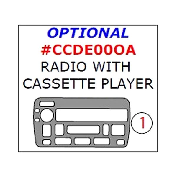 Remin® - Radio with Cassette Player Upgrade Trim (1 Pc)