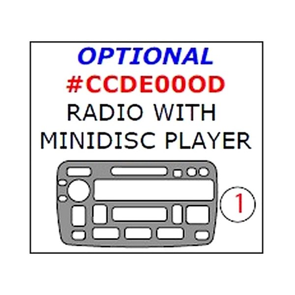 Remin® - Radio with Minidisc Player Upgrade Trim (1 Pc)