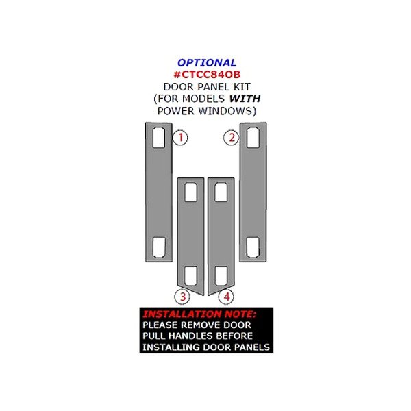 Remin® - Door Panels Upgrade Kit (4 Pcs)
