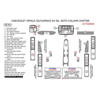 Remin® - Aluminum Dash Kit