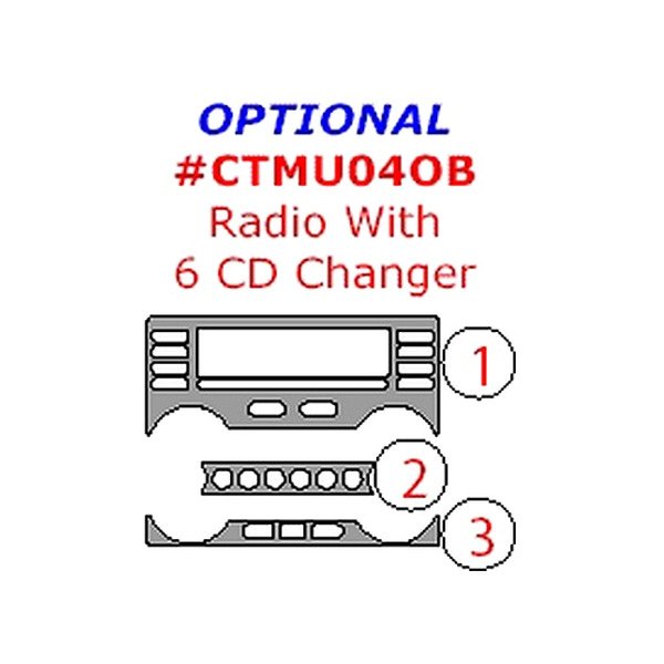 Remin® - Radio with 6 CD Changer Upgrade Kit (3 Pcs)