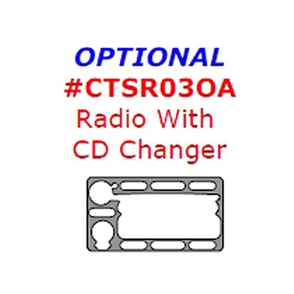Remin® - Radio with CD Changer Upgrade Trim (1 Pc)