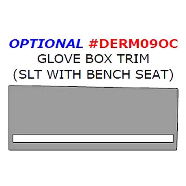 Remin® - Glove Box Upgrade Trim (1 Pc)